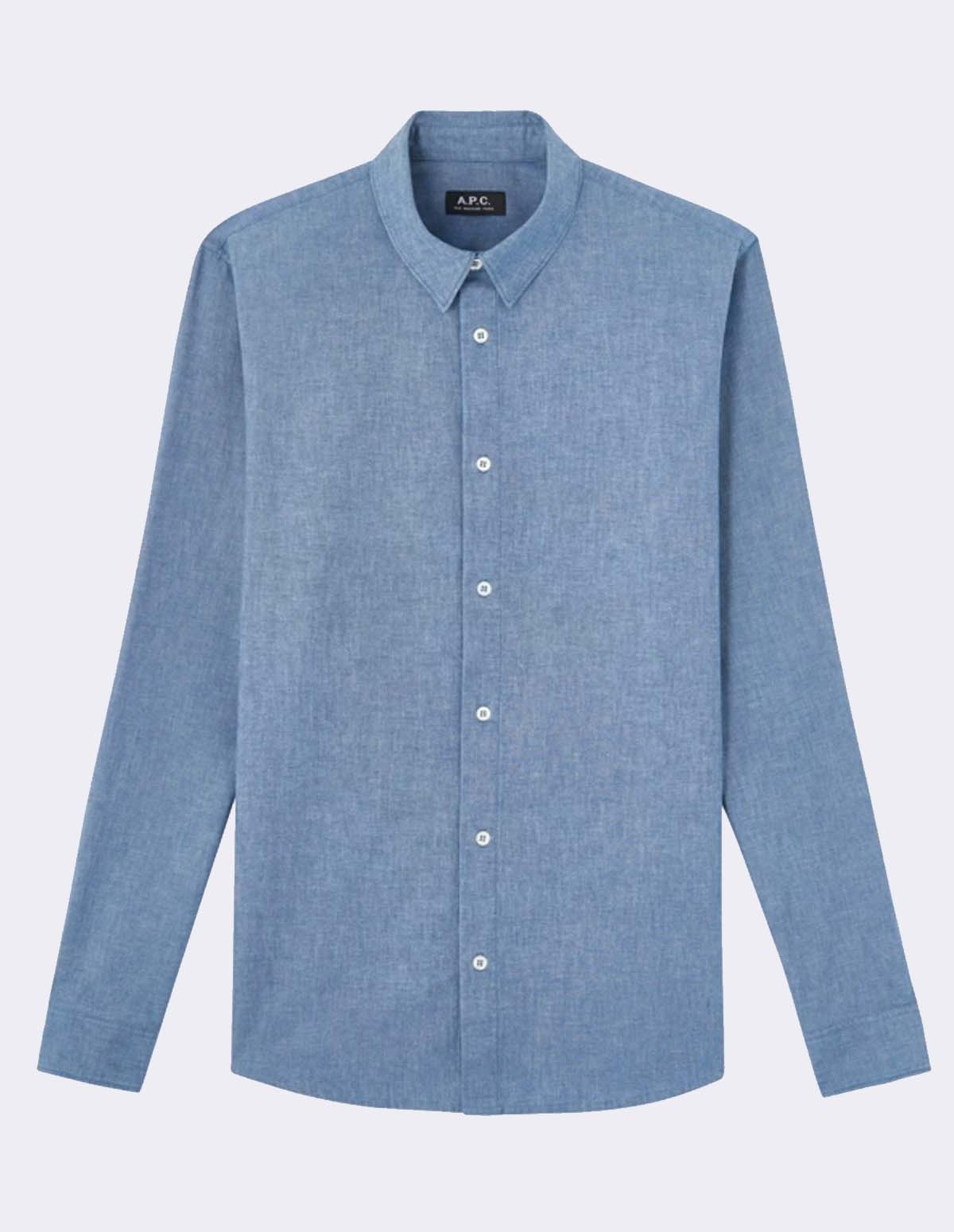 Apc Chemise Hector - INDIGO