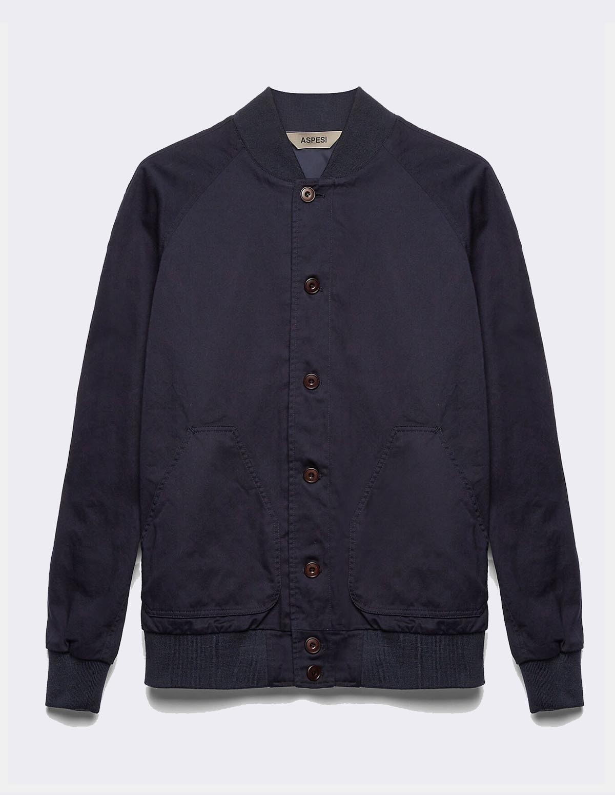 Aspesi Men's Jacket Oxford - NAVY