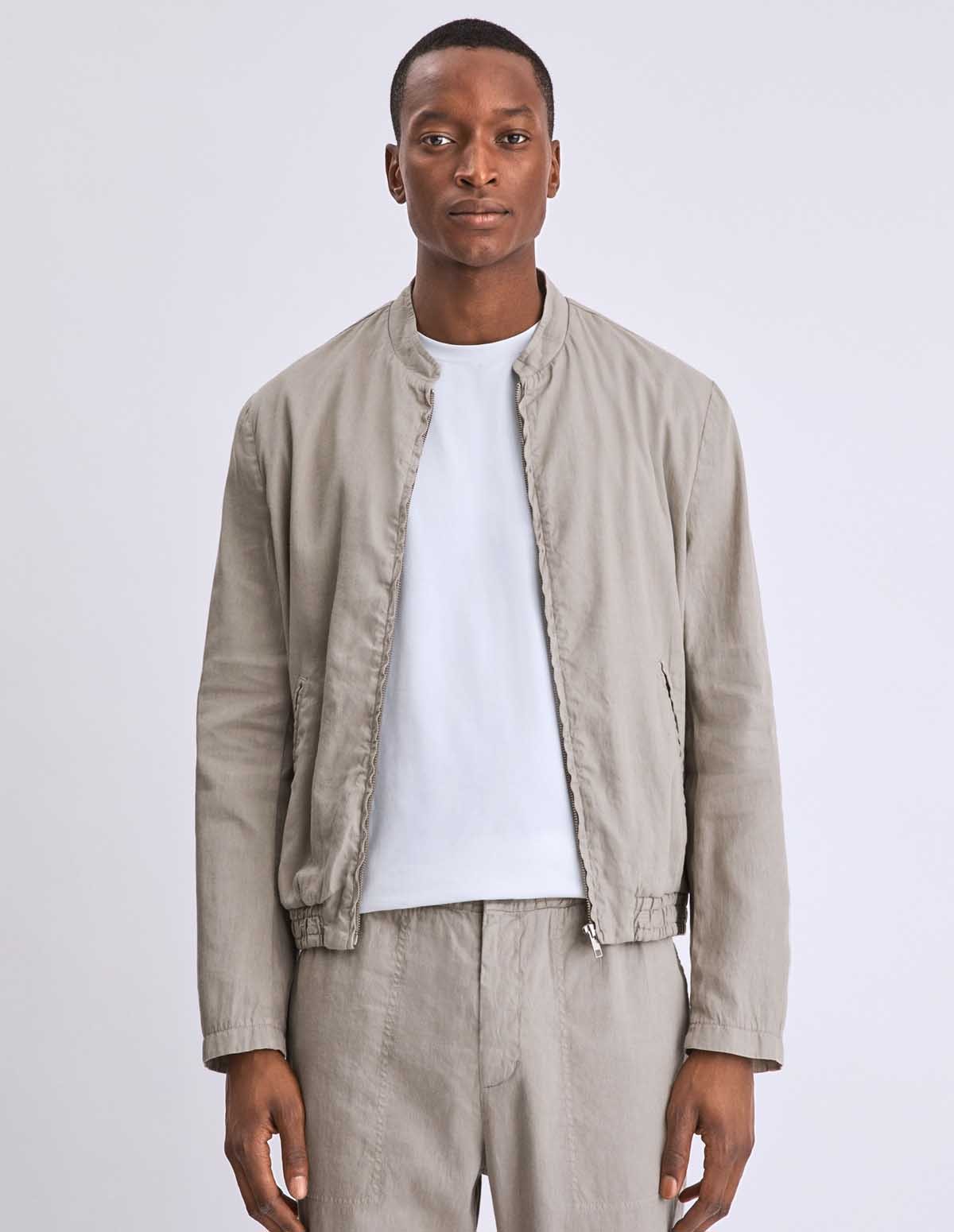 Fk M Kiruna Jacket - GREY BEIGE