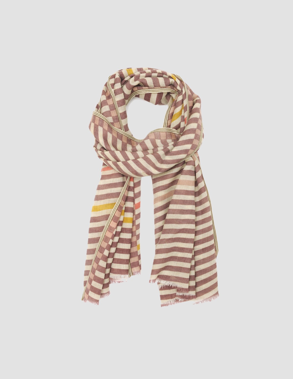 Moismont 538 Foulard - RUST