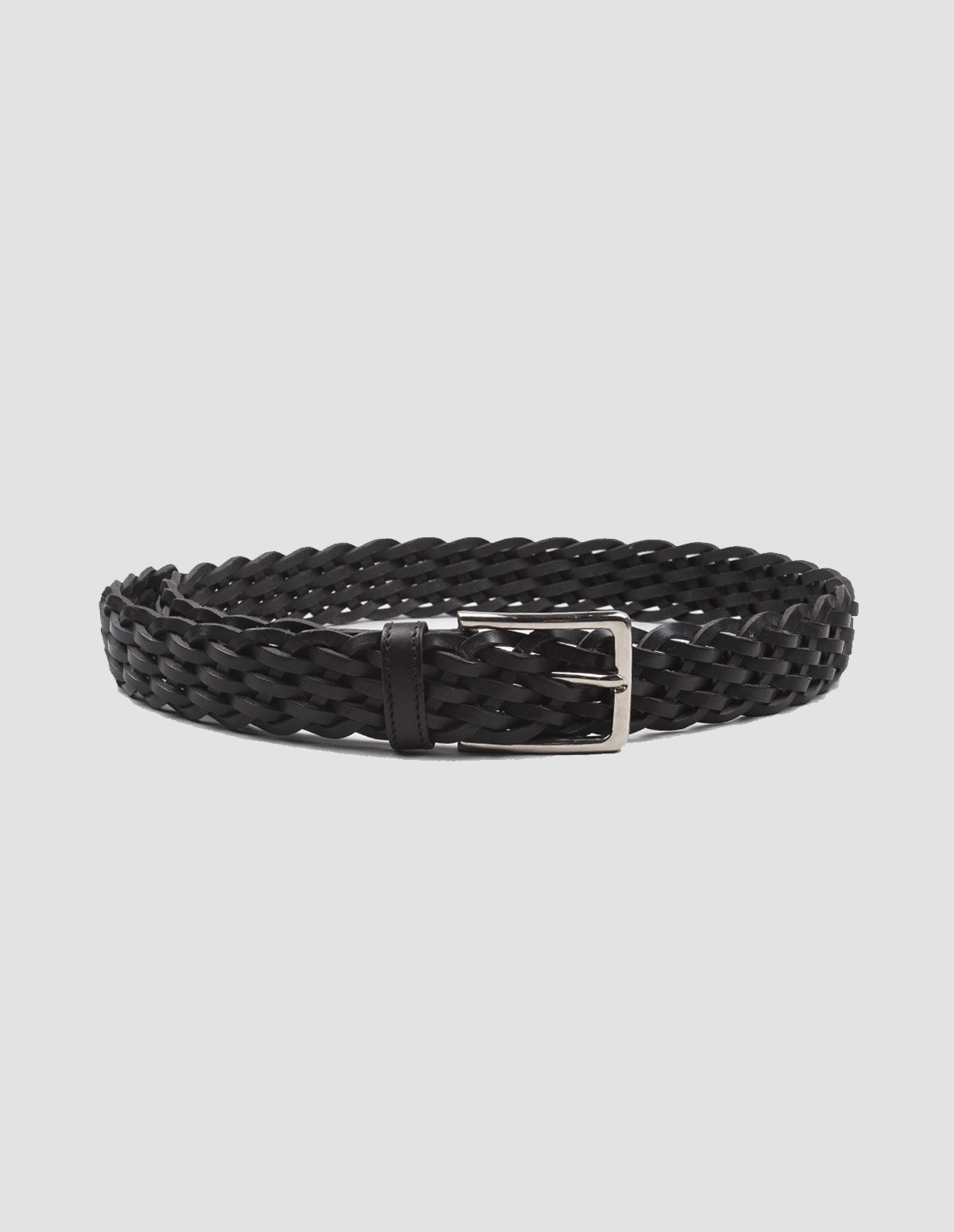 CEINTURE TRESSEE - NOIR