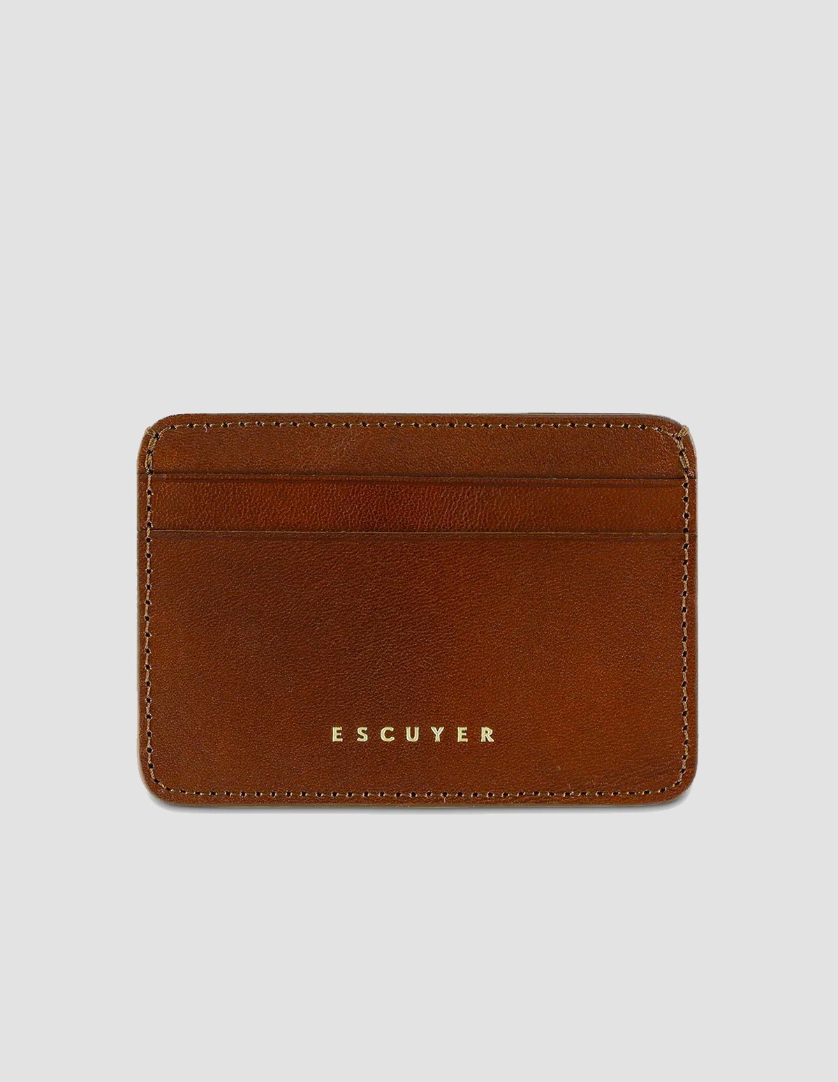 Escuyer Cardholder - LIGHT BROWN