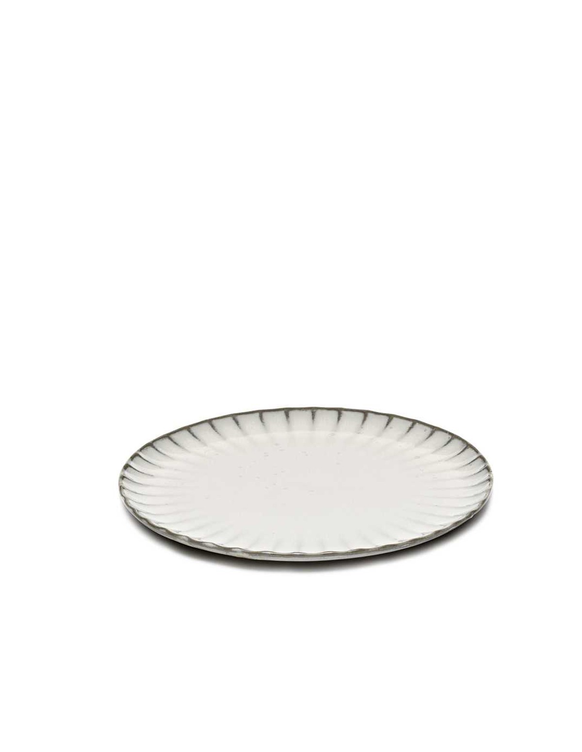 Serax Assiette Inku M 21x21 - BLANC