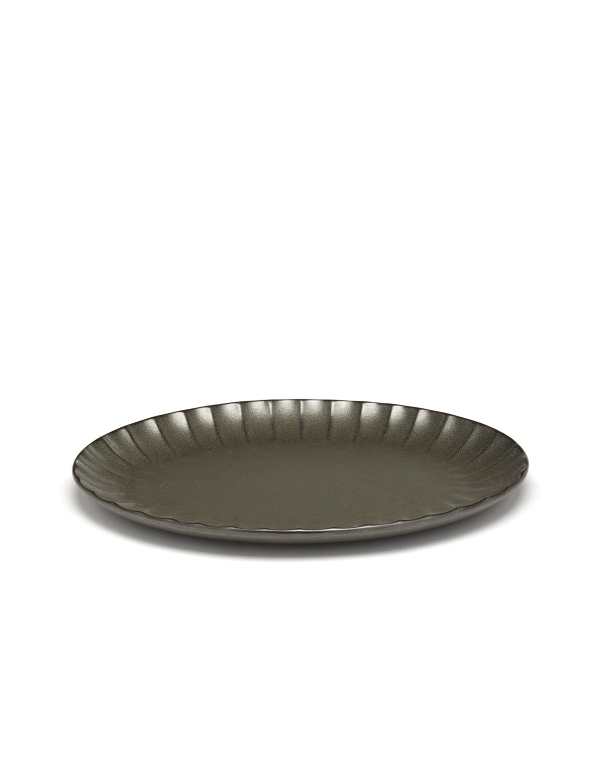 Serax Assiette Ovale Inku 25x1