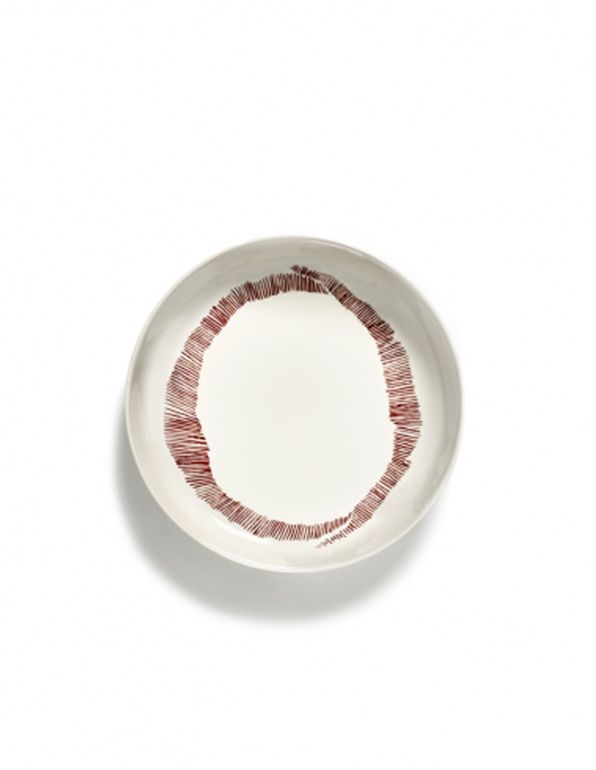 Serax Assiette Haute Feast 22x - BLANCHE SWIRL