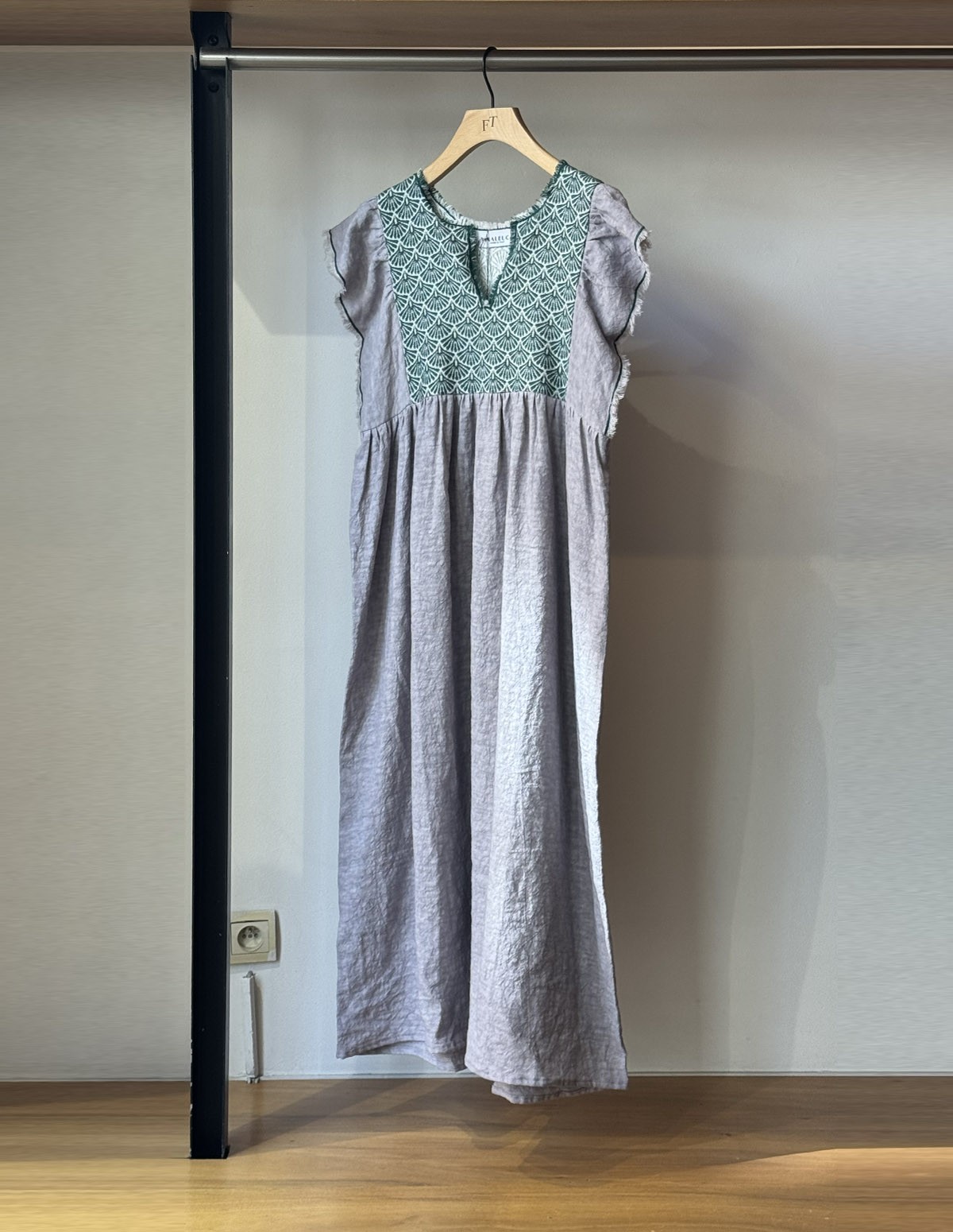 Lavende/vert