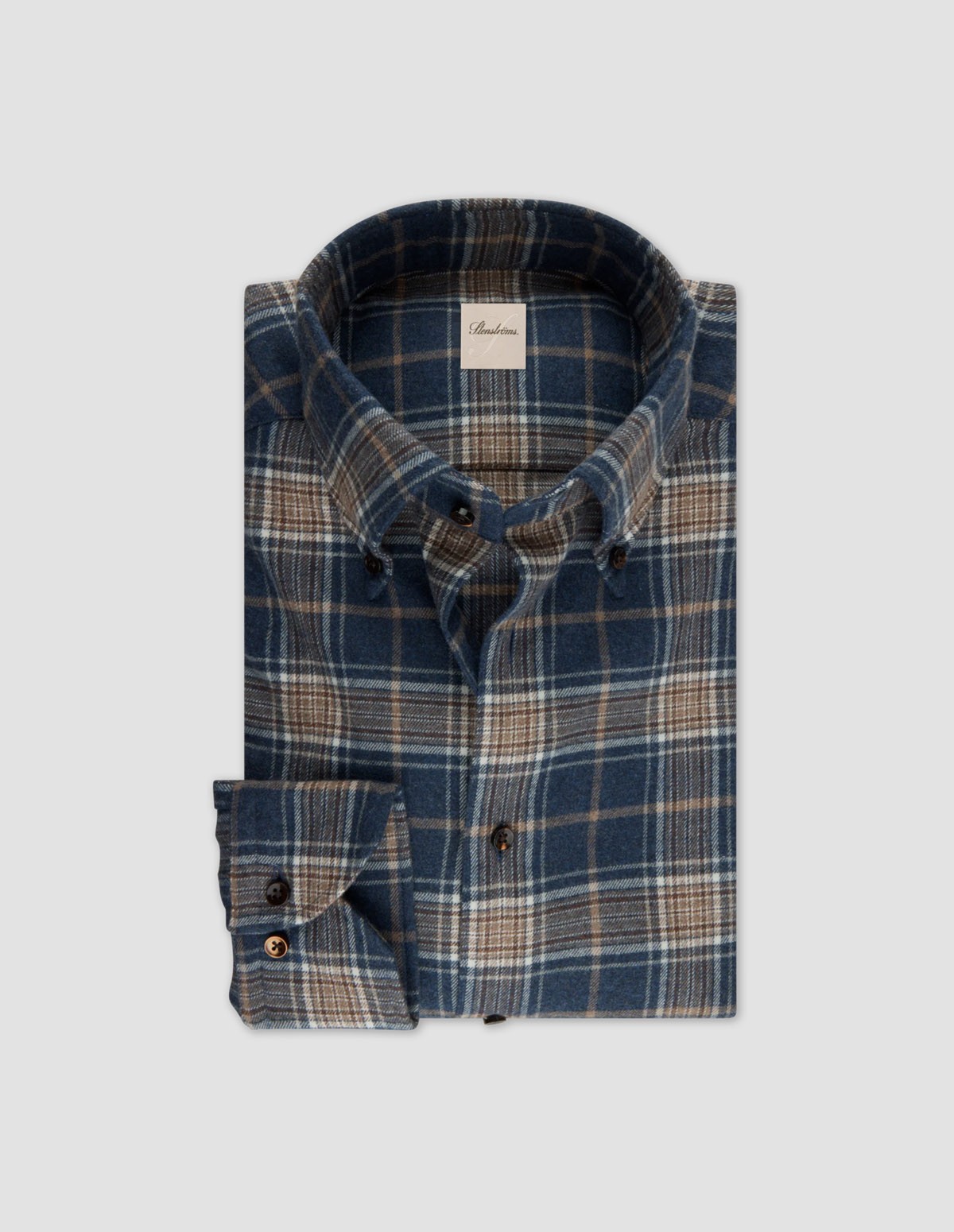 Dark blue check