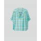 Turquoise checks