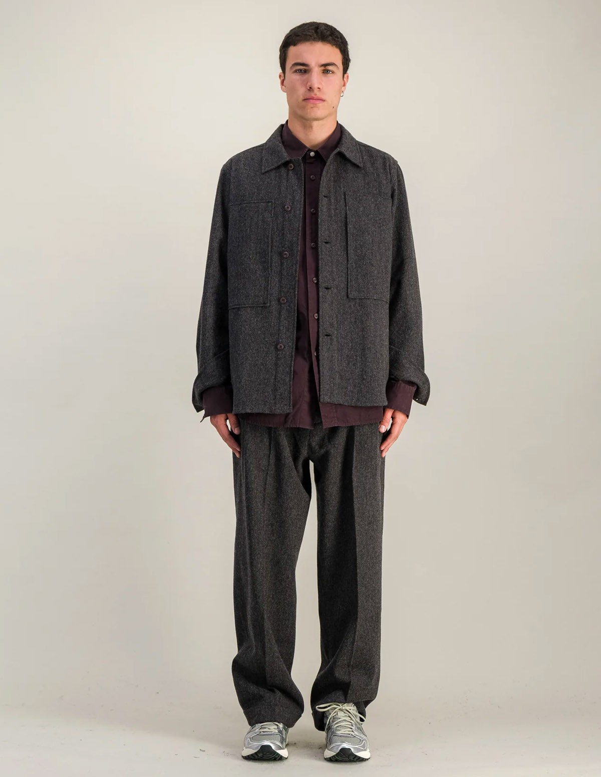 Dark grey mel