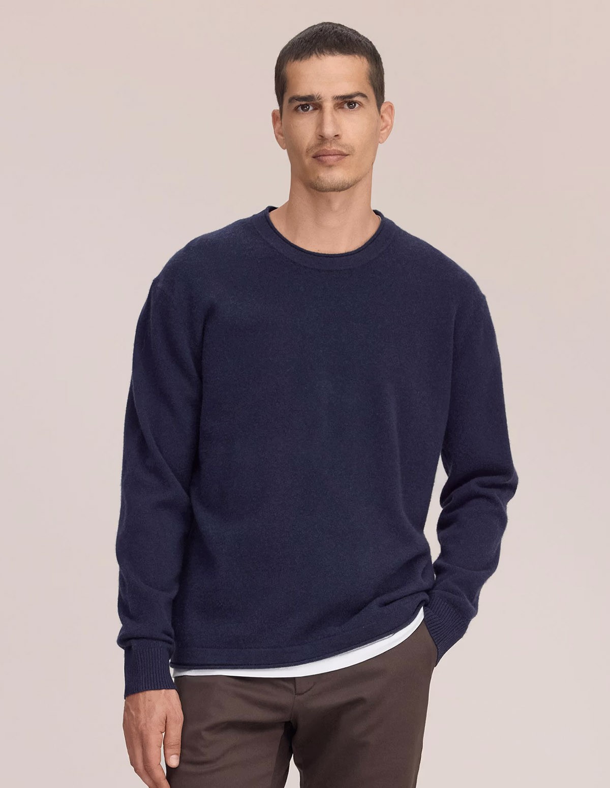 277 navy melange